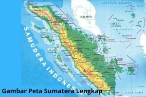 Gambar Peta Sumatera Lengkap