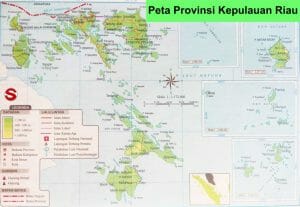 Peta Provinsi Kepulauan Riau