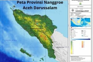 Peta Provinsi Nanggroe Aceh Darussalam