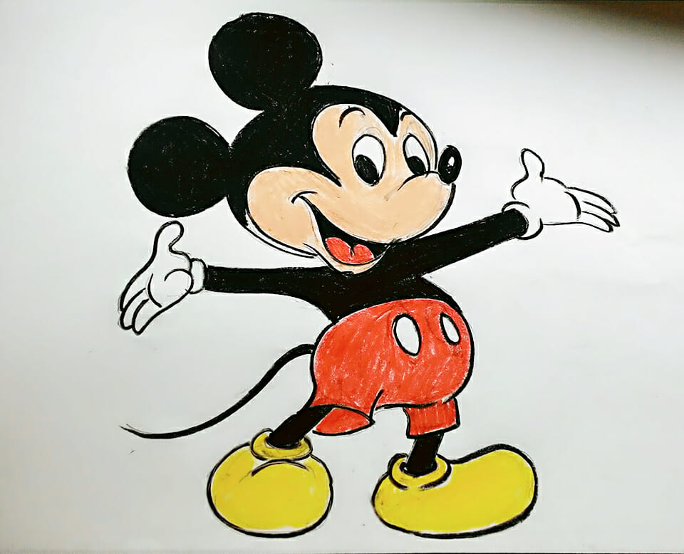 Gambar Kartun Mickey Mouse