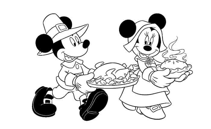 Sketsa Gambar Mickey Mouse