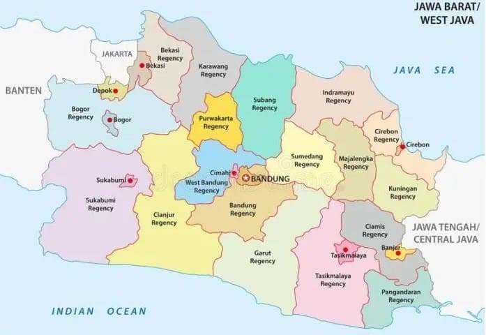 Peta Jawa Barat HD