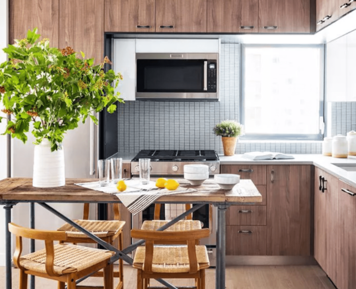 Desain Dapur Cantik Minimalis Modern Rustic