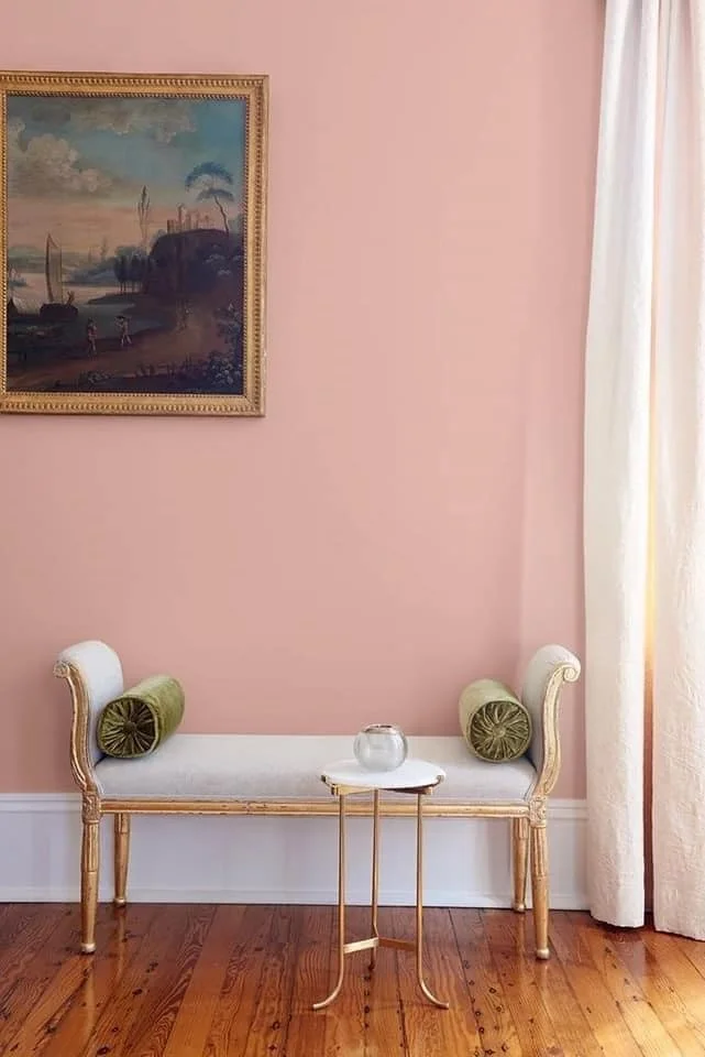 Warna Cat Ruang Tamu Pink Pucat