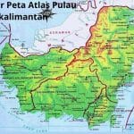Gambar Peta Atlas Kalimantan
