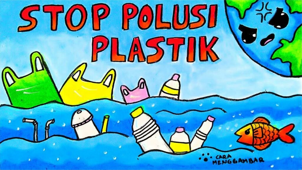 Poster Polusi Plastik